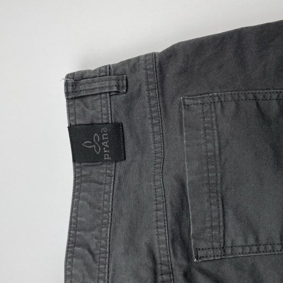 Prana Pants Mens 33x32 Brion Slim Gray  Hiking Stretch Outdoor Casual M4BN32312 - Picture 16 of 16